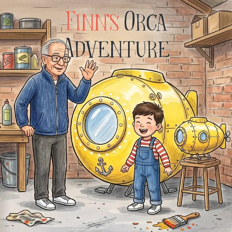 Finn's Orca Adventure — front cover