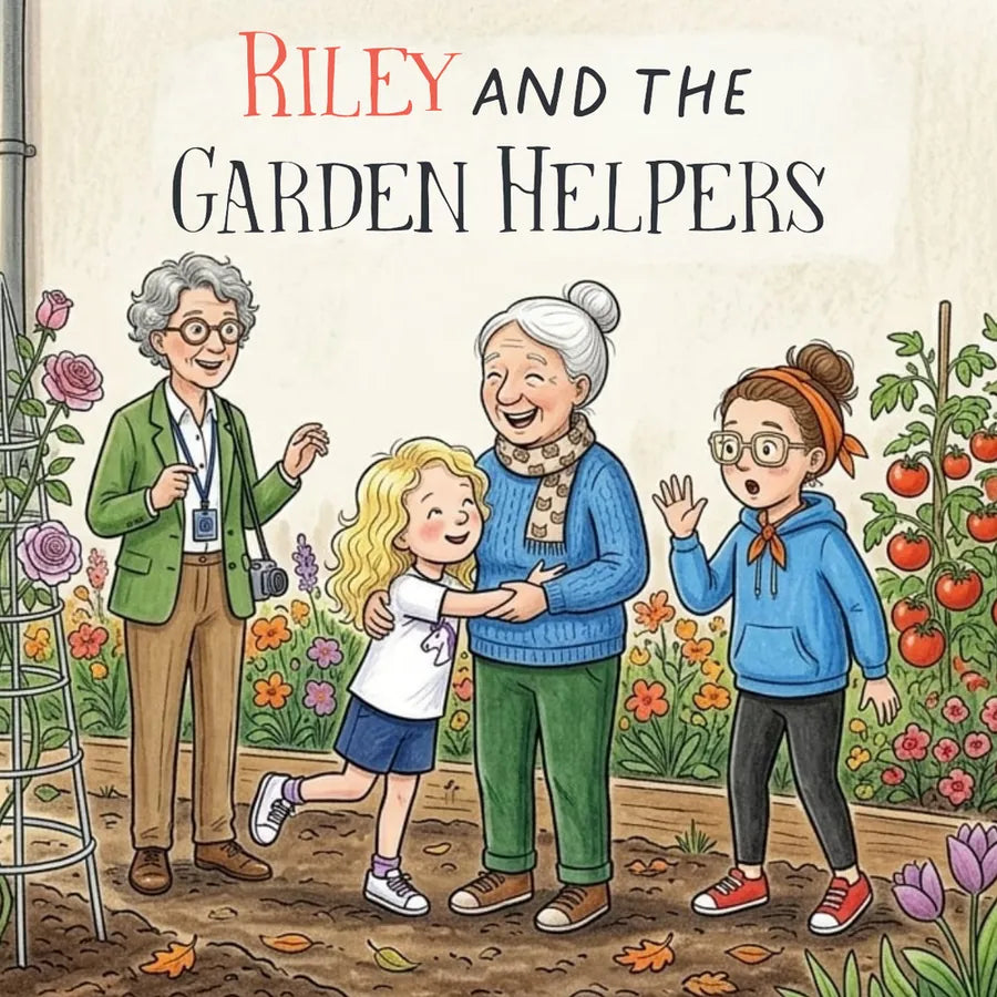 Riley and the Garden Helpers — front cover