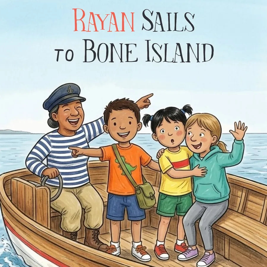 Rayan Sails to Bone Island — front cover
